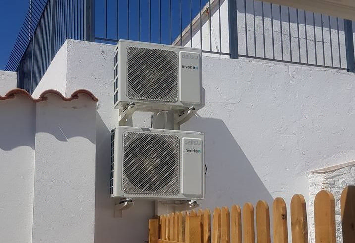 Aires acondicionados instalados 